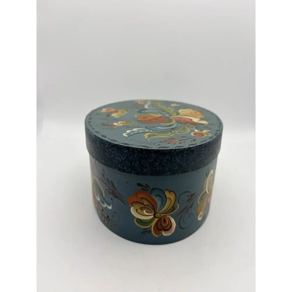 Authentic Scandinavian Bent Wood Box. Hand Made.